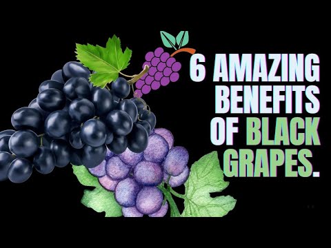 6 Unique Benefits of Black Grapes for Heart Health