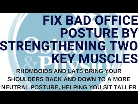 Rhomboid Muscles: The Key to Better Posture