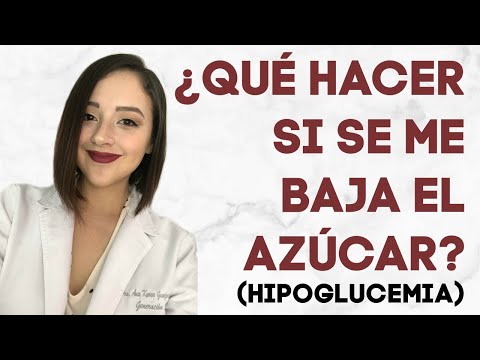 Hipoglucemia: Signos y Cómo Manejar el Azúcar Bajo
