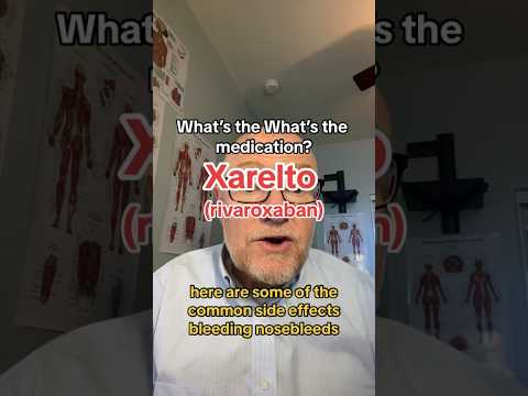 Managing Xarelto Side Effects: What You Should Know