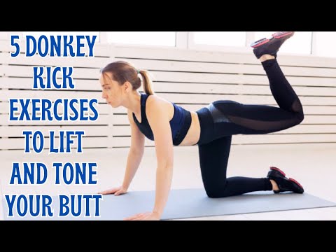 Strengthen Your Core: 5 Donkey Kick Variations for Health