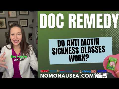 Can Motion Sickness Glasses Eliminate Your Nausea?