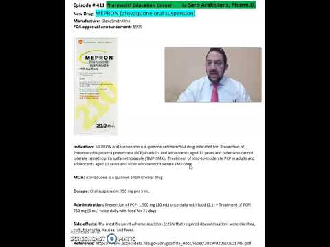 Atovaquone Oral: Uses, Side Effects, Interactions, Images