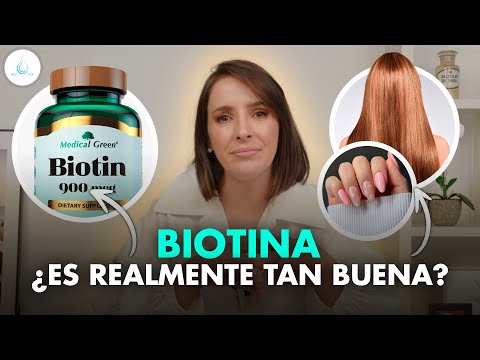 ¿Realmente ayuda la biotina con el crecimiento del cabello?