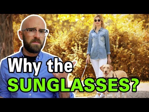Understanding Why Blind Individuals Wear Sunglasses for Health post thumbnail image