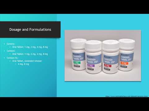 Cardura Oral: Uses, Side Effects, Interactions & Images
