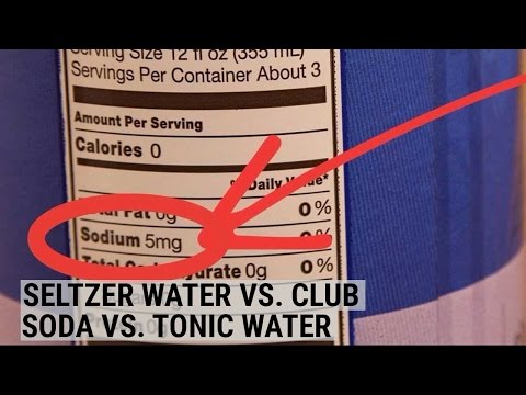 Club Soda, Seltzer, Tonic: What's the Real Difference?