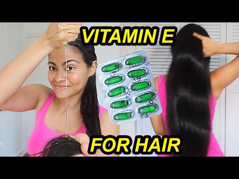 Vitamin E for Hair: Benefits, Uses, and Safety Insights