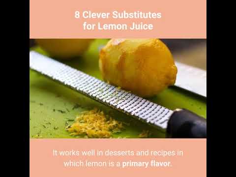 8 Lemon Juice Substitutes for Better Health and Wellness