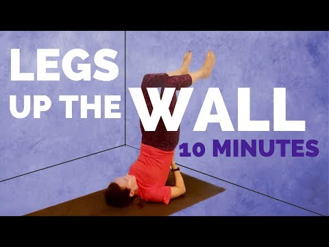 Relieve Stress and Improve Circulation with Legs-Up-the-Wall