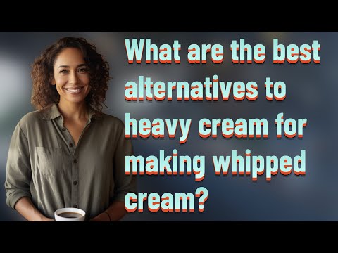 Delicious Alternatives: 10 Substitutes for Heavy Cream