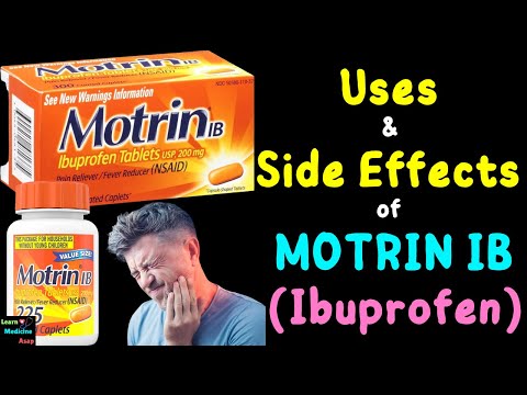 Motrin Oral: Uses, Side Effects, Interactions, and Images